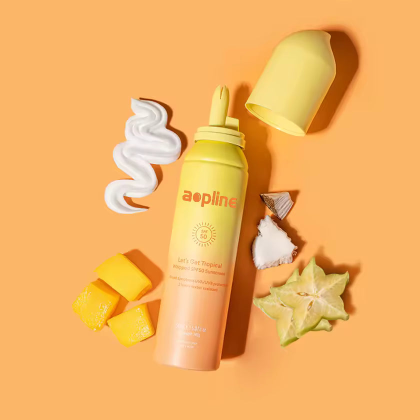 OzoGenie™ Herbal AquaWhip SPF 50 Sun Mousse