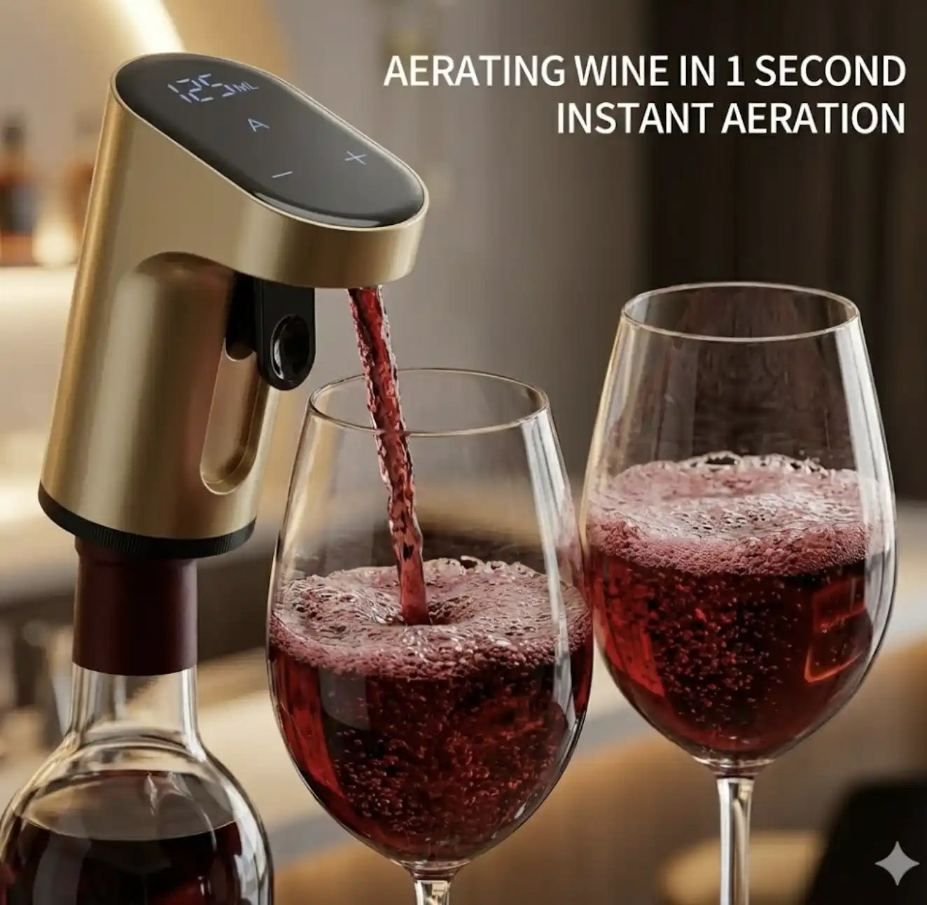 OzoGenie™ Smart Whiskey & Wine Dispenser
