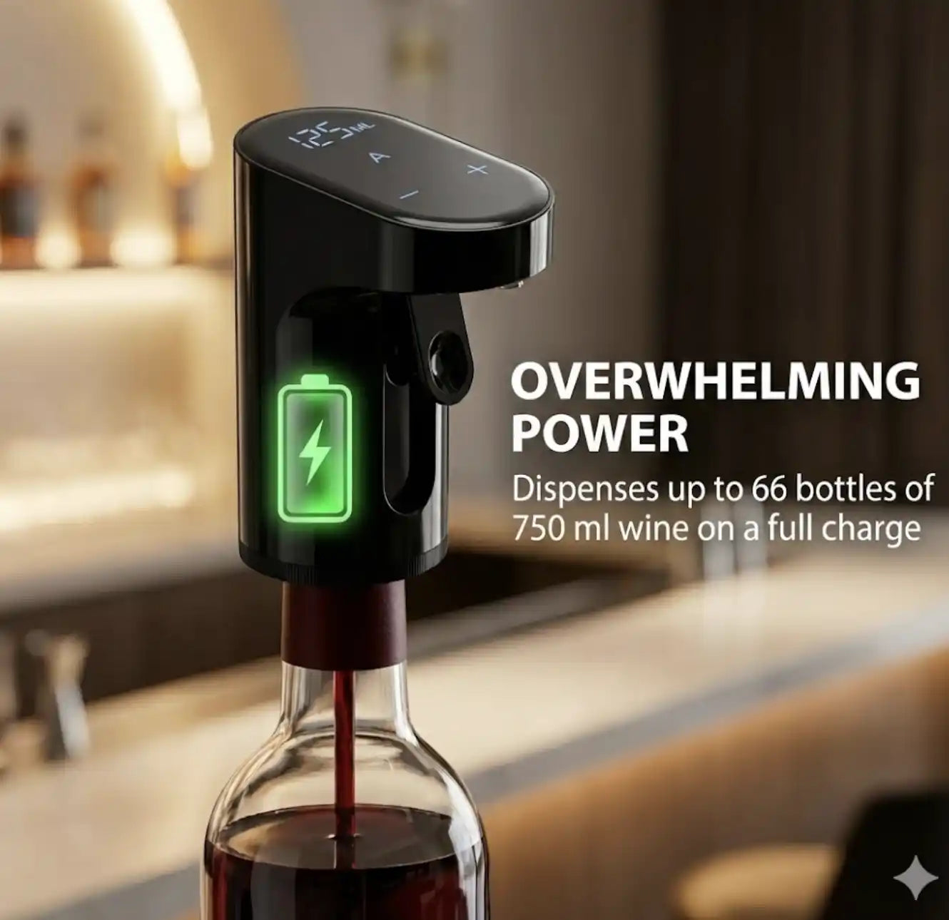 OzoGenie™ Smart Whiskey & Wine Dispenser