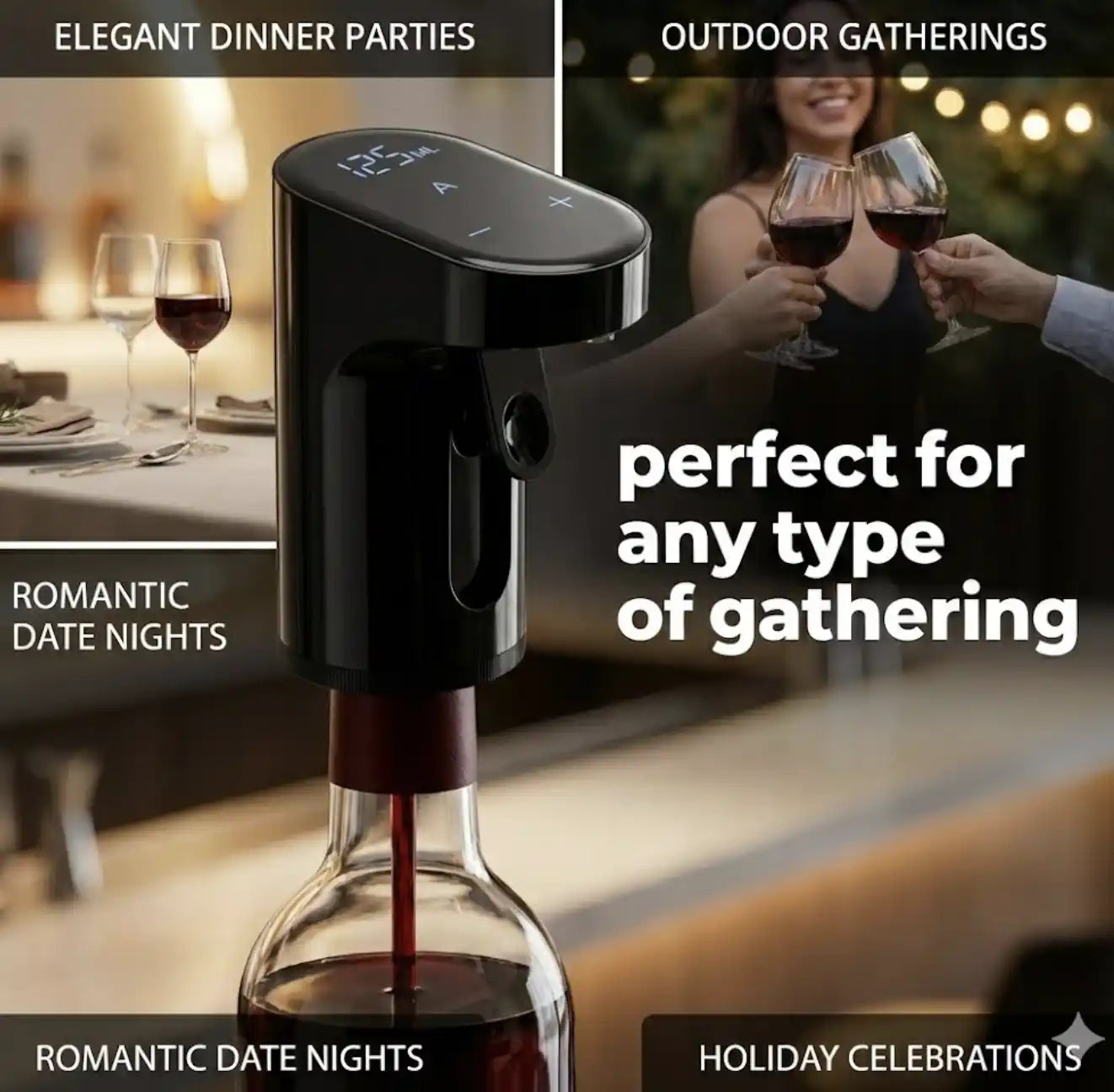 OzoGenie™ Smart Whiskey & Wine Dispenser